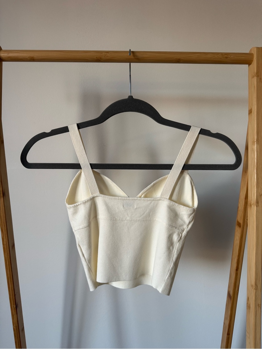 Wilfred Cream Knit Cropped Cami - Picture 4 of 8